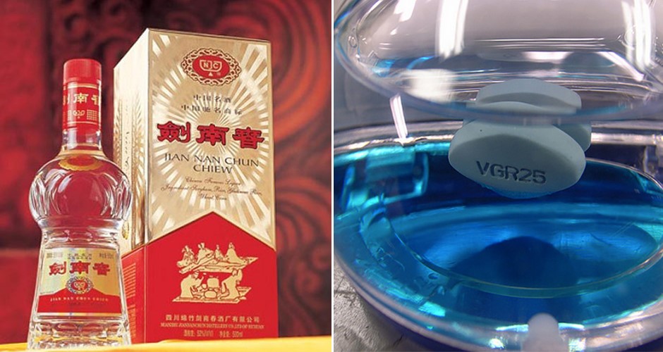 Interesting fact: Chinese therapists decided to add Viagra into alcohol